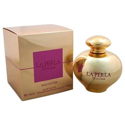 La Perla DIVINA Gold Edition Eau De Toilette Spray 2.7oz 80ml New In Box Discount