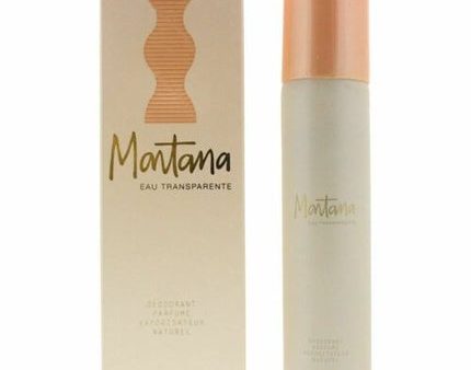 Montana Eau Transparente Deodorant Spray 100ml Women Cheap