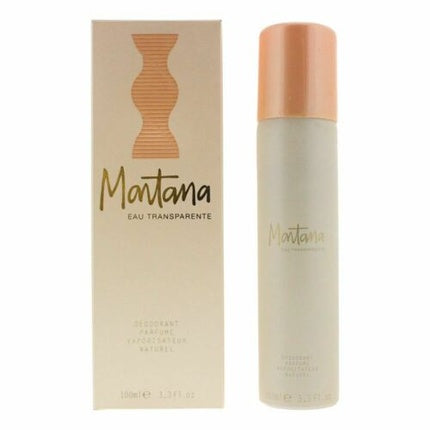 Montana Eau Transparente Deodorant Spray 100ml Women Cheap