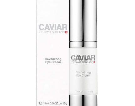 Caviar of Switzerland Revitalizing Eye Cream 15ml - Reduces Wrinkles, Dark Circles, and Puffy Eyes Online Hot Sale