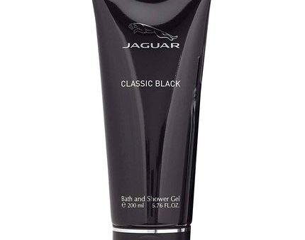 Jaguar Classic Black Shower Gel 200ml Hot on Sale