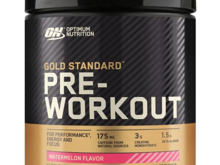 Optimum Nutrition Gold Standard Pre-Workout 300g - Watermelon For Discount