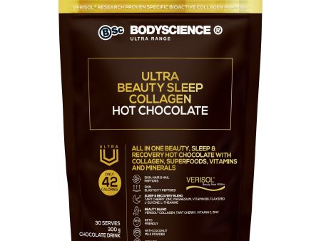 Body Science Ultra Beauty Sleep Collagen Hot Chocolate 300g For Discount