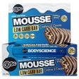 Body Science Low Carb High Protein Mousse Bar 55g  - Cookies & Cream 12 Box Supply