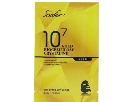 Sesedior Gold Biocellulose Total Effective Black Mask (Exp.  Date 08 02 2023)  10x30ml 1oz Online Hot Sale