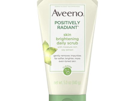 Aveeno Skin Brightening Daily Scrub 140g Supply