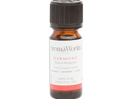 AromaWorks 100% Pure Essential Oil Blend Harmony 10ml Cheap