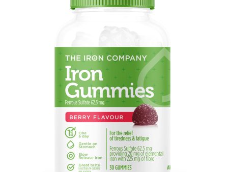 The Iron Company Berry Gummies 30 s on Sale