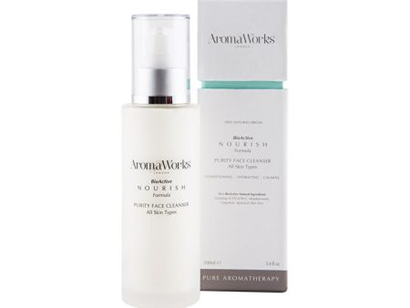 AromaWorks Purity Face Cleanser Bioactive Nourish Formula 100ml Sale