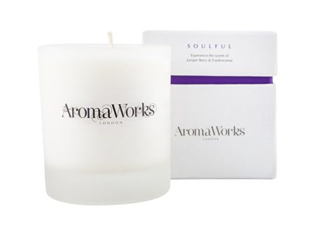 AromaWorks Candle Serenity Medium 220g Online now