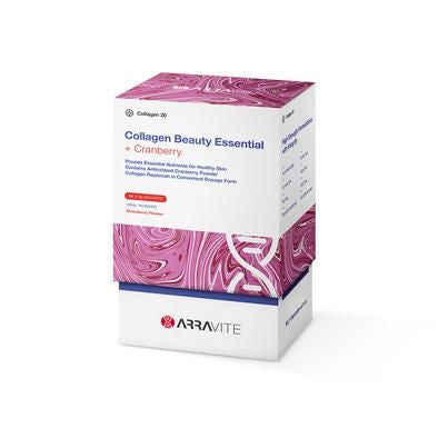 ARRAVITE Collagen Beauty Essential + Cranberry | Strawberry 14 x 3g Hot on Sale