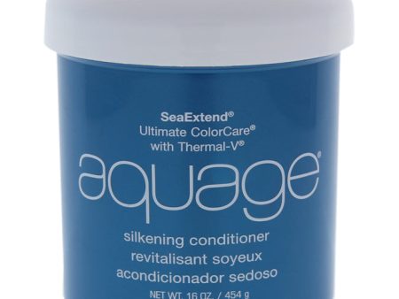 Aquage Seaextend Ultimate Colorcare with Thermal-V Silkening Conditioner by Aquage for Unisex - 16 oz Conditioner For Discount