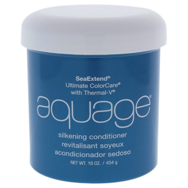 Aquage Seaextend Ultimate Colorcare with Thermal-V Silkening Conditioner by Aquage for Unisex - 16 oz Conditioner For Discount