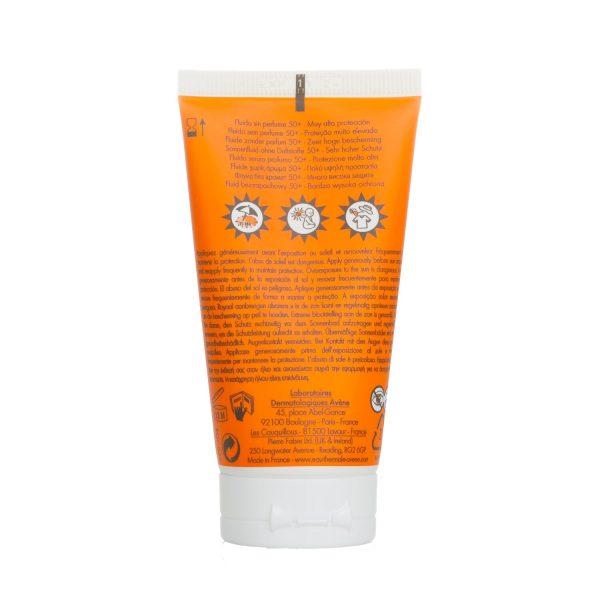 Avene Very High Protection Fragrance-Free Fluid SPF50+ - For Normal to Combination Sensitive Skin  50ml 1.7oz on Sale