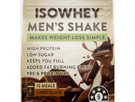 Isowhey Men s Shake Chocolate 840g For Cheap