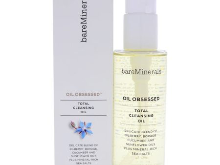 BareMinerals Oil Obsessed Total Cleansing Oil by bareMinerals for Unisex - 6 oz Cleanser Fashion