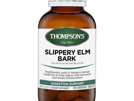 Thompson s Slippery Elm Bark 800mg 120 Tablets Online now