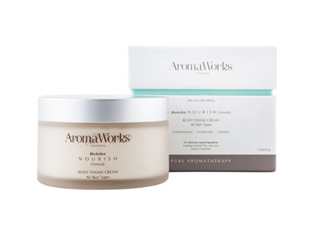 AromaWorks Body Finish Cream Bioactive Nourish Formula 200ml Sale