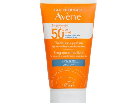 Avene Very High Protection Fragrance-Free Fluid SPF50+ - For Normal to Combination Sensitive Skin  50ml 1.7oz on Sale