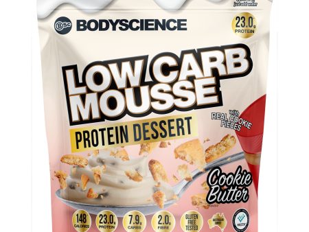 Body Science Low Carb Mousse Protein Dessert 400g - Cookie Butter Fashion