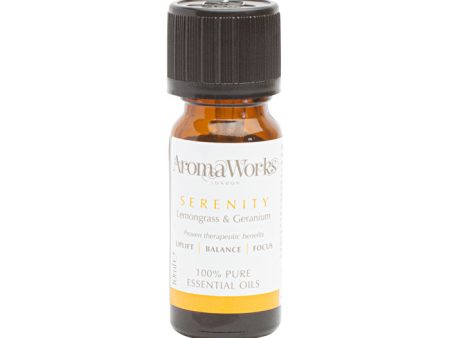 AromaWorks 100% Pure Essential Oil Blend Serenity 10ml Cheap