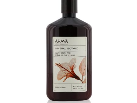 Ahava Mineral Botanic Velvet Cream Wash - Hibiscus & Fig (Very Dry Skin)  500ml 17oz Online