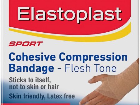 Elastoplast Sport Compress Bandage Flesh 5cmx4.5M Online now