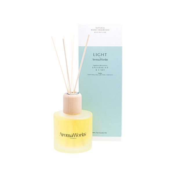 AromaWorks Light Reed Diffuser Spearmint & Lime 200ml Fashion