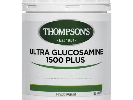 Thompson s Ultra Glucosamine 1500mg Plus 180 Tablets Online now