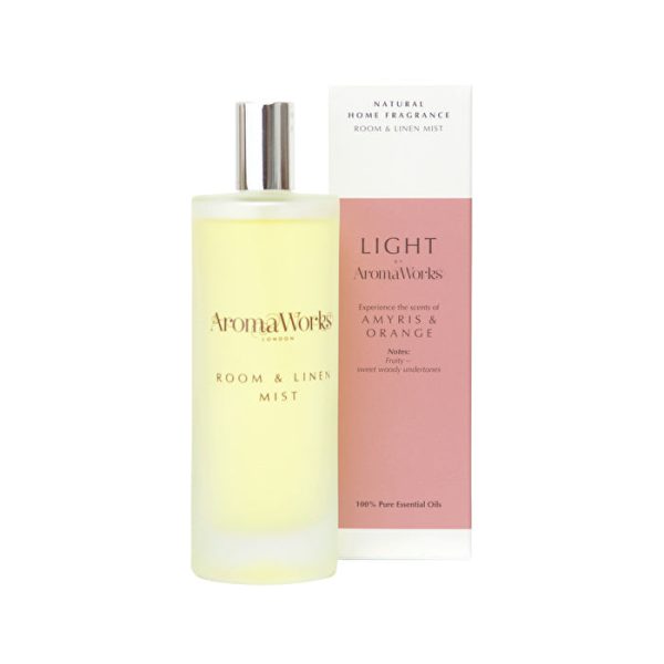 AromaWorks Light Room & Linen Mist Amyris & Orange 100ml Online