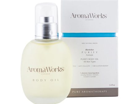 AromaWorks Body Oil Bioactive Purify Formula 100ml Online