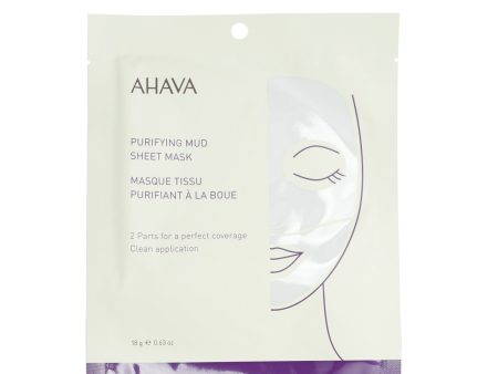 Ahava Purifying Mud Sheet Mask  18g 0.63oz Supply