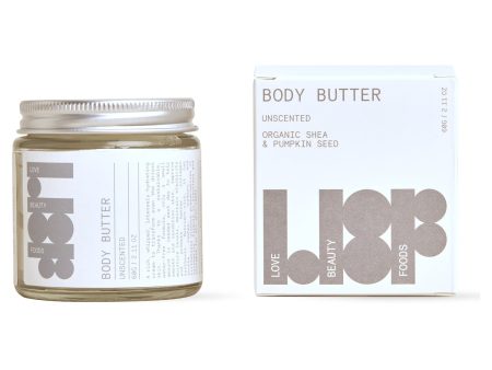 Love Beauty Foods Unscented Body Butter 120ml Hot on Sale