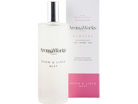 AromaWorks Room & Linen Mist Nurture 100ml Supply