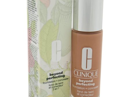 Clinique Beyond Perfecting Foundation Plus Concealer - 14 Vanilla MF-G by Clinique for Women - 1 oz Makeup Online now