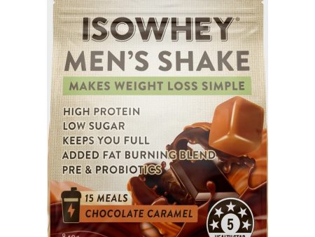 Isowhey Men s Shake Choc Caramel 840g Online