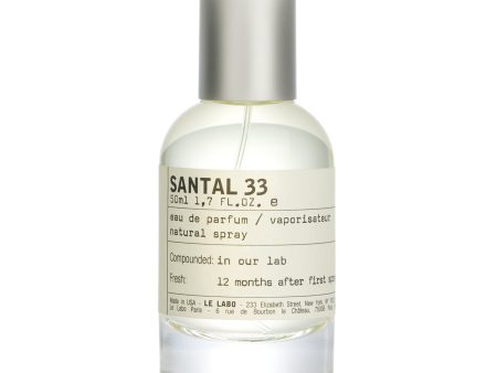 Le Labo Santal 33 Eau De Parfum Spray  50ml 1.7oz For Discount