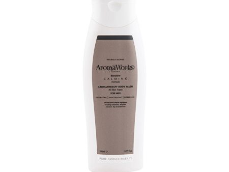 AromaWorks For Men Aromatherapy Body Wash Bioactive Calming Formula 300ml Hot on Sale