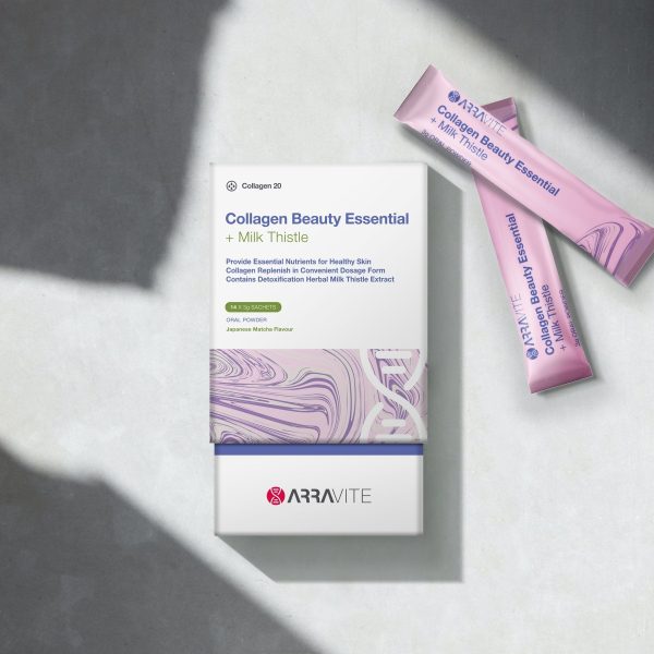 ARRAVITE Collagen Beauty Essential + Milk Thistle 14x3g Online Hot Sale