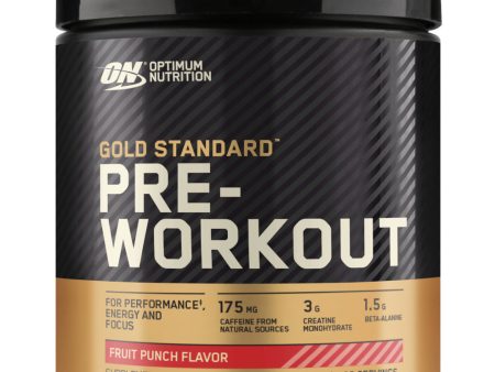 Optimum Nutrition Gold Standard Pre-Workout 300g - Fruit Punch Cheap