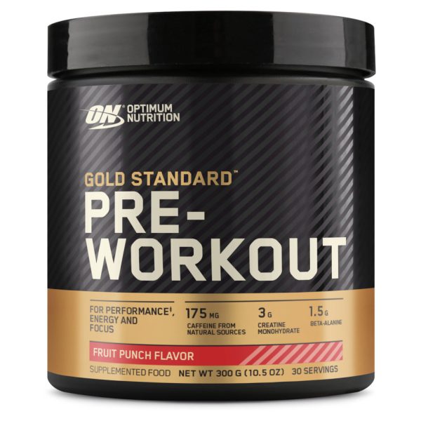 Optimum Nutrition Gold Standard Pre-Workout 300g - Fruit Punch Cheap