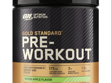 Optimum Nutrition Gold Standard Pre-Workout 300g - Green Apple For Sale