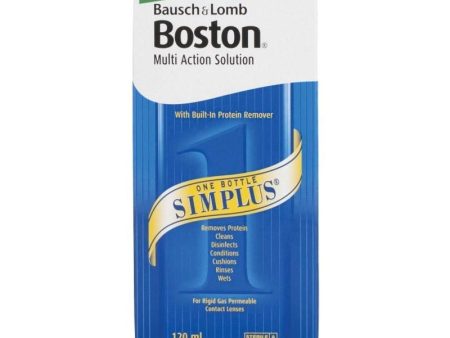 Bausch & Lomb Boston Simplus 120ml Online Sale