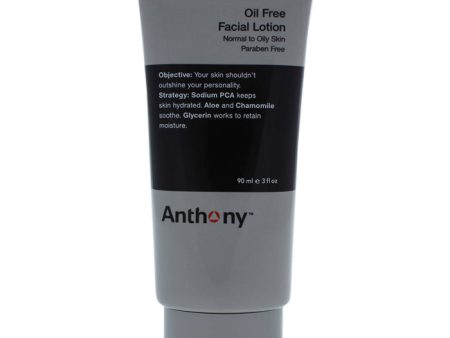 Anthony Oil Free Facial Lotion by Anthony for Men - 3 oz Lotion on Sale