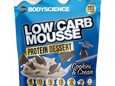 Low Carb Mousse Protein Dessert 400g Cookies & Cream - Cookies & Cream Online Hot Sale