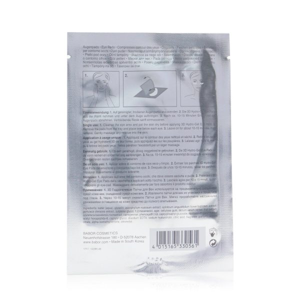 Babor Doctor Babor Hydro Rx 3D Hydro Gel Eye Pads  4pairs Online Sale