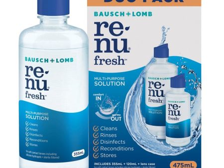 Bausch & Lomb Renu Multi-Purpose Fresh 355+120ml Online Sale