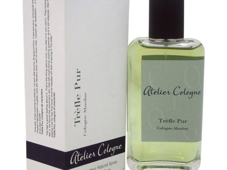 Atelier Cologne Trefle Pur by Atelier Cologne for Unisex - 3.3 oz Cologne Absolue Spray Hot on Sale