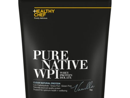 The Healthy Chef Pure Native WPI Vanilla 1kg Online