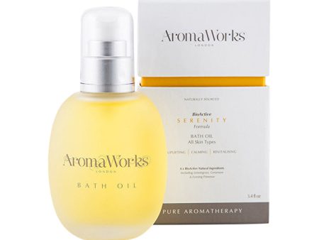 AromaWorks Bath Oil Bioactive Serenity Formula 100ml on Sale